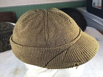 Original WW2 US Army M1941 Knit Wool Jeep Cap- Small • $64.99