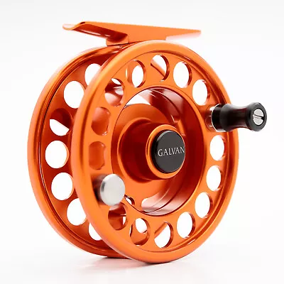 Galvan Rush Light R3 Reel - Orange - Free Fly Line - Free Fast Shipping • $275