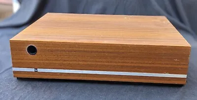 MCM Minimalist Vintage Teak Vinyl Record Album Case Storage Box DUAL Germany #D • $552