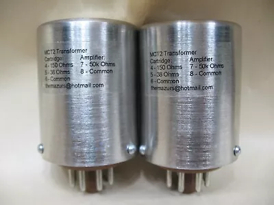 Qty. 2 MCT2 Moving Coil Transformers An Altec Peerless 4722 Alternate • $280