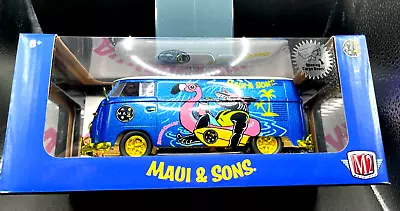 M2 Chase 1960 Vw Delivery Van Maui And Sons 1/24 Scale  1 Of 750 Produced Nib • $39.99