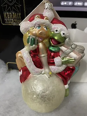 Kermit Collection Radko 1998 Kermit Muppet Collection Ornament  SNOWBALL  • $149.99