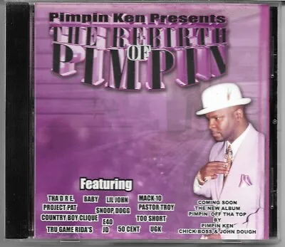 Pimpin' Ken - The Re-Birth Of Pimpin' * Milwaukee * Indie * VERY RARE * OOP • $100