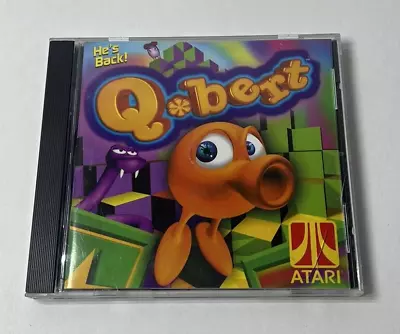 Q*bert (PC Game 1999) Windows 95/98 CD-ROM Atari  • $9.99