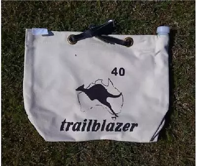 Trailblazer 40cm Canvas Water Bag  - 4X4 - 4WD - Outback - Verandah - NEW • $38