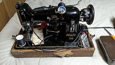 Vintage  Pfaff 130 Sewing Machine  Serviced #4034634 • $300