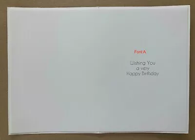 £2 • Buy Printed Paper Inserts For 7 X5  Card Blanks Pk10
