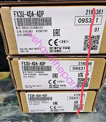 Brand NEW Mitsubishi FX3U-4DA-ADP FX3U4DAADP PLC Module Free Fast Shipping • $144.30