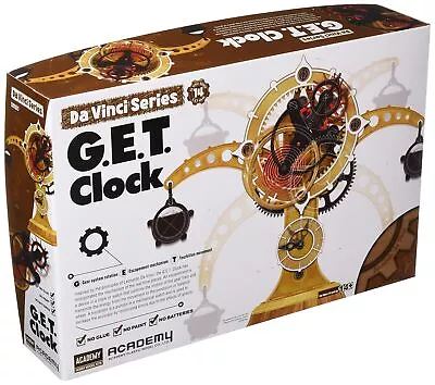 Academy Leonardo Da Vinci Manuscript Tourbillon Clock Plastic Model Kit 18185 • $41.50