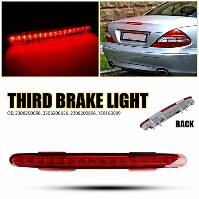 AUXITO LED Third 3rd Brake Tail Light Red Lamp For 2001-2012 Mercedes SL R230 • $28.99