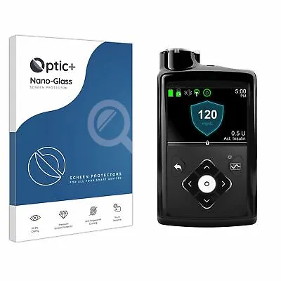 Optic+ Nano Glass Screen Protector For Medtronic Minimed 670G • $16.02