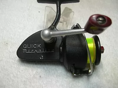 Vintage Quick Microlite Right Hand West Germany Spinning Reel (Nice) Read • $22.50