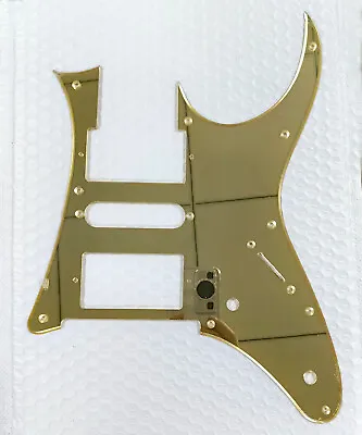 MIJ Ibanez RG750 Guitar Pickguard Humbucker Pickup Scratch Plate Golden Mirror • $11.12