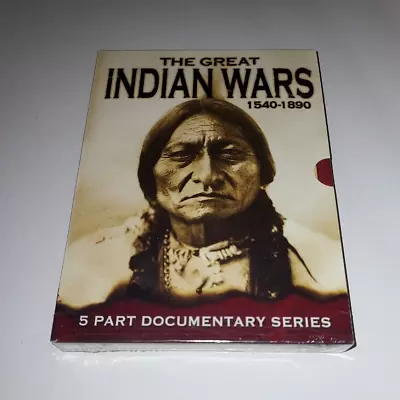 THE GREAT INDIAN WARS 1540-1890 Native American Warfare DVD - NEW & SEALED • $4.99