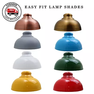LEDSONE Vintage Industrial Lampshades Metal Easy Fit Ceiling Pendant Light Shade • £14.89