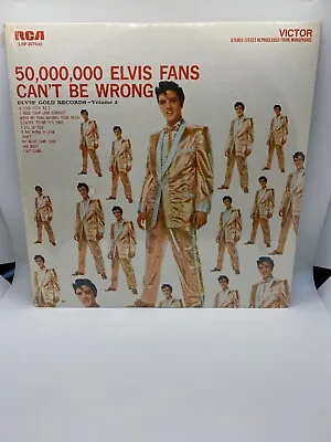 SEALED Elvis Presley  50000000 Fans Can't Be Wrong  RCA LSP-2075(e) SER LP NEW • $25