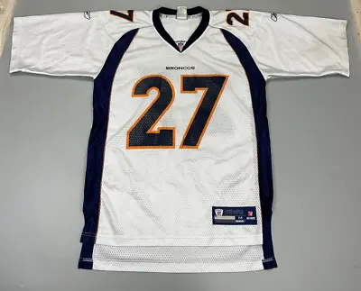 Denver Broncos #27 Moreno Jersey Nfl Football Shirt Reebok Mens Size M • $24.85