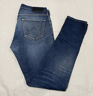 Edwin ED32M Jeans Mens W33 L32 Japanese Selvedge Denim Vintage Blue • £49