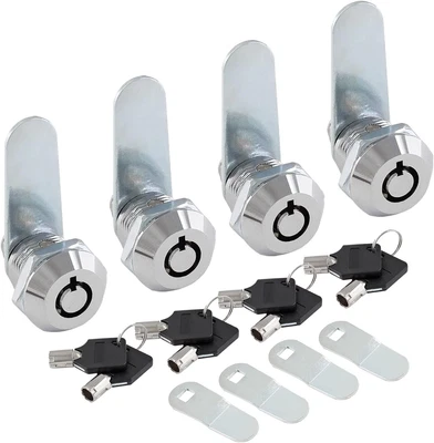 $26.49 • Buy Cabinet Cam Lock Keyed Alike, 5/8  Cylinder Tool Box Lock With Keys, Replacement