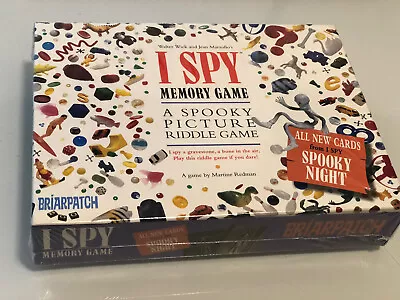 I Spy Spooky Night 2-in-1 Memory Card Game Riddles Halloween Ages 4+ New • $12.99