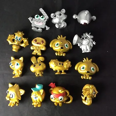Moshi Monsters Gold Silver Lot Of 15 Mixed Used • $49.99