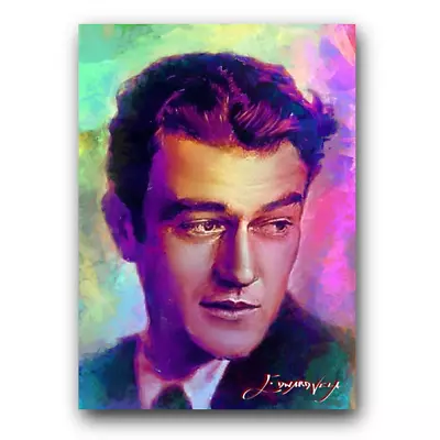 John Wayne #37 Art Card Limited 1/50 Edward Vela Signed (Celebrities Men) • $5.50