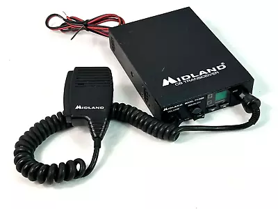 Midland CB Transceiver Model 77-099 With Mic / Microphone - Tested & Working !! • $19.99