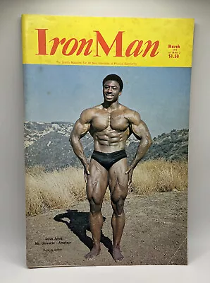 Iron Man Bodybuilding Magazine  March 1979 Dave Johns Bertil Fox Mr. Universe • £13.67