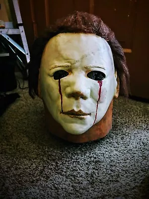 Michael Myers Mask Rehaul Blood Tears Tots H2 • $224.99