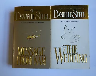 Message From Nam By Danielle Steel Books The Wedding Romance Paperback • $4.65