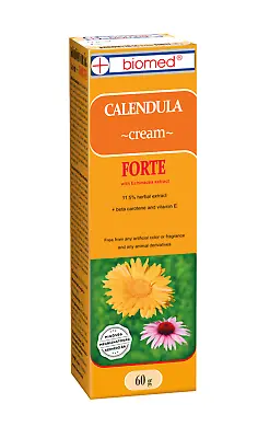 £7.99 • Buy Biomed Calendula Marigold Cream Dry Sensitive Skin Eczema 60g/2x60g/FORTE