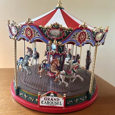 Lemax The Grand Carousel Christmas Village - Multicolor (84349). Works Great • $150