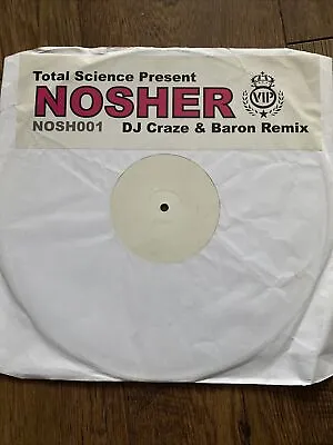 $14.76 • Buy Total Science  Nosher- DJ Craze & Baron Remix  Jungle/Drum&bass/12”  Q-Project