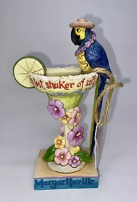 2018 Jim Shore MARGARITAVILLE PARROT Searchin’ My Lost Shaker Of Salt 6001536. • $224.99