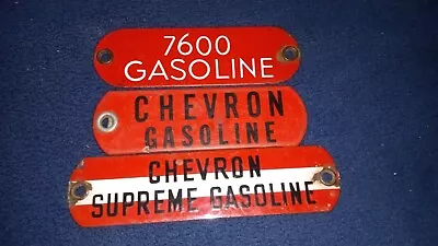 Chevron Gasoline- Vintage Signs • $220