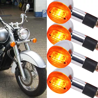 4X For Kawasaki Vulcan VN 1500 1600 1700 2000 800 900 Classic Turn Signal Lights • $28.15