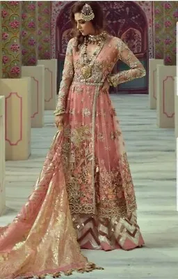 Maria BWeddingAsian DressAsim Jofa Sana Safina Chiffon Pakistani Suit. • £39.99