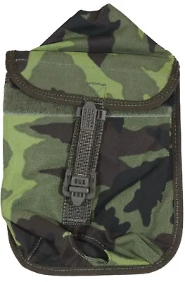 Czech Army M95 Woodland Camo Shovel Cover Field Gear Pouch Military • $24.95