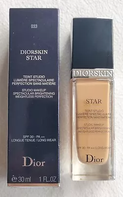 £16 • Buy DIORSKIN STAR Studio Makeup Spectacular Brightening-033 Apricot Beige, 30ml. New