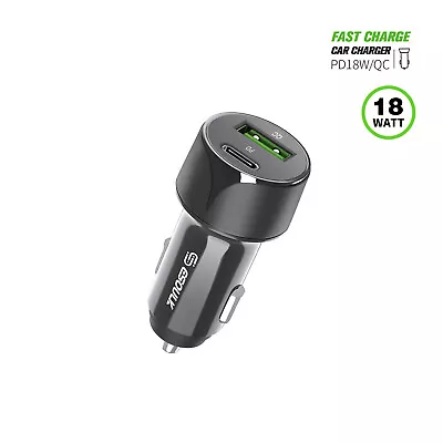 For Samsung Galaxy S24 SM-S921 PD + 2.4A USB 18W Car Charger Adapter ONLY • $8.98