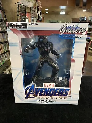 Diamond Select Marvel Gallery Avengers Endgame War Machine Pvc Diorama Figure • $99.99
