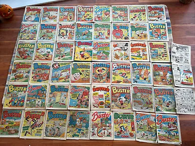 £99 • Buy 50+ BUSTER Comic Bundle 1980 Onwards
