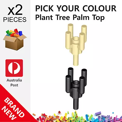2x Genuine LEGO™ - Plant Tree Palm Top - 2566 New Parts • $4.90