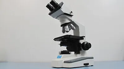 Cole Parmer National DC5-163 Binocular Microscope With Motic Objectives (GOOD) • $750