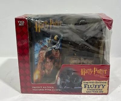 RARE Harry Potter And The Philosopher's (not Sorcerers) Stone Fluffy VHS Set UK • $59