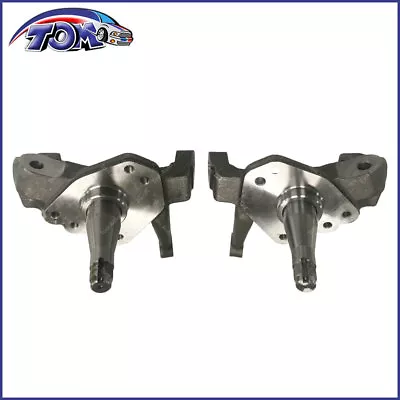 $150 • Buy Forged Steel 1-Piece 2  Drop Spindles Pair For 74-78 Ford Mustang II Pinto V6 V8