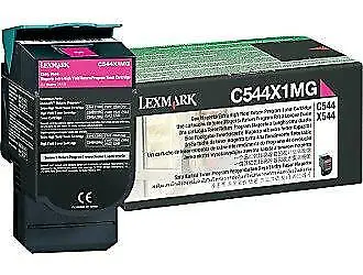 Genuine Lexmark C544X1MG Magenta Toner Cartridge C544 C546 A- VAT Inc • £55.95