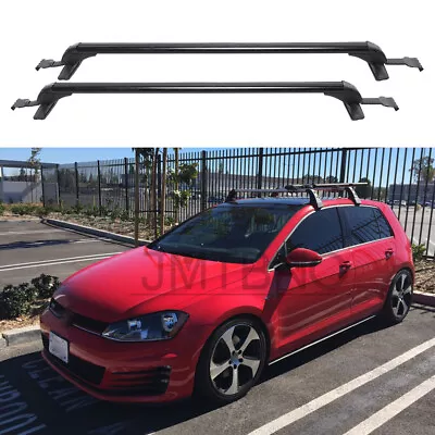 $125.90 • Buy Fits VW Golf MK4 MK5 MK6 MK7 Roof Rack Cross Bar 43.3  Luggage Carrier Aluminum