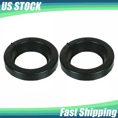 Pair Set 2 Front Lower Coil Spring Insulators Moog For Chevy S10 GMC Jimmy RWD • $34.21