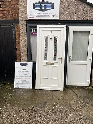 Used UPVC White Front Door • £120